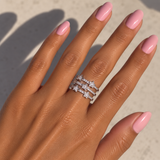 Glitter Star String Ring