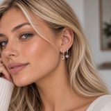 Moon & Star Drop Earrings
