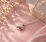 Sterling Silver Single Star Necklace