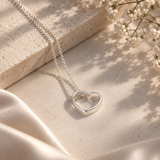 Hollow Heart Necklace