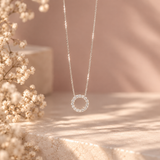 Circle Sparkle Necklace