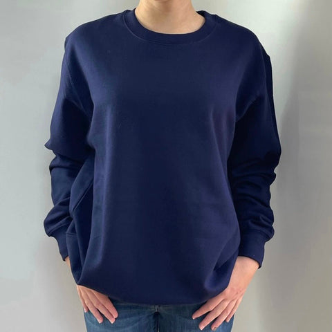 SECOND Luxury Sweatshirt - Midnight Blue XL