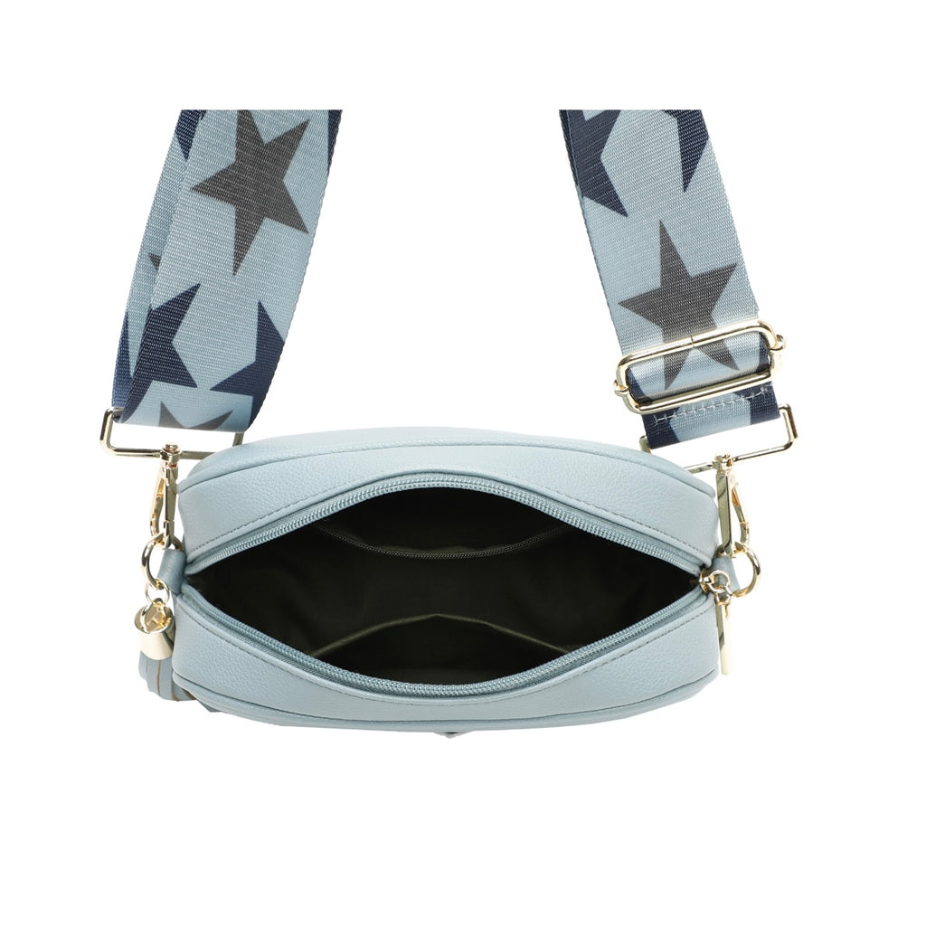 Camera Bag & Glitter Stripe Strap - Grey – Lovely Eira