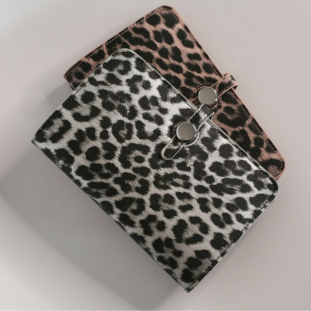 Matrah Coin & Card Purse by Mala Leather - Genuine Leather - Leopard | eBay
