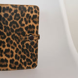 Leopard Print Wallet & Coin Purse - Brown Leopard
