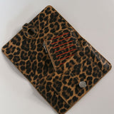 Leopard Print Wallet & Coin Purse - Brown Leopard