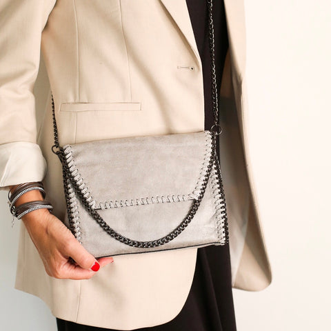 Ellen Chain Bag - Grey