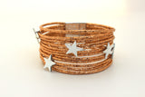 Star Wrap Bracelet - Rose Gold