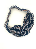Blue & White Headband