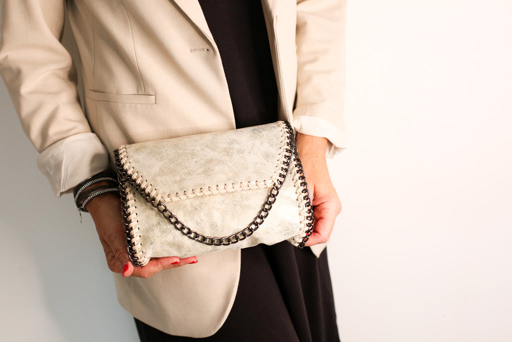 Pale gold bag online