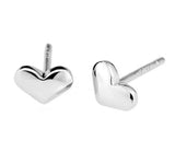 Tiny Heart Earrings