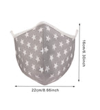 Pink Star Cotton Face Mask