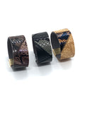 Mosaic Wrap Bracelet - Tan