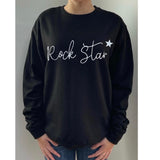 Rock Star Sweatshirt - Black