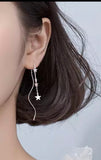 Star String Drop Earrings
