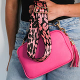 Panther Bag Strap - Hot Pink