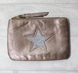 Large Star Coin Purse - Stone