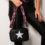 Star Camera Bag & Star Strap - Black