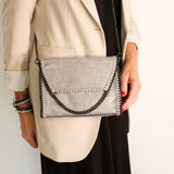 Ellen Chain Bag - Grey