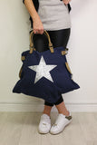 Glitter Star Shoulder Bag - Midnight Blue