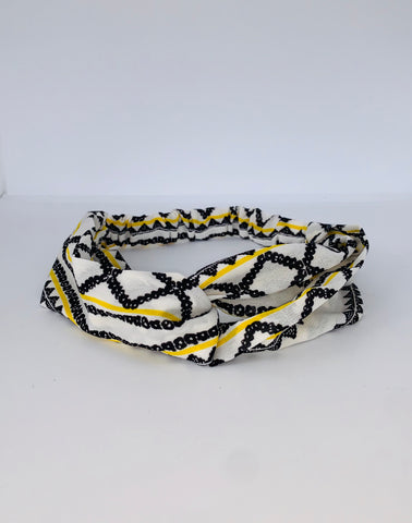 Yellow & Black Headband
